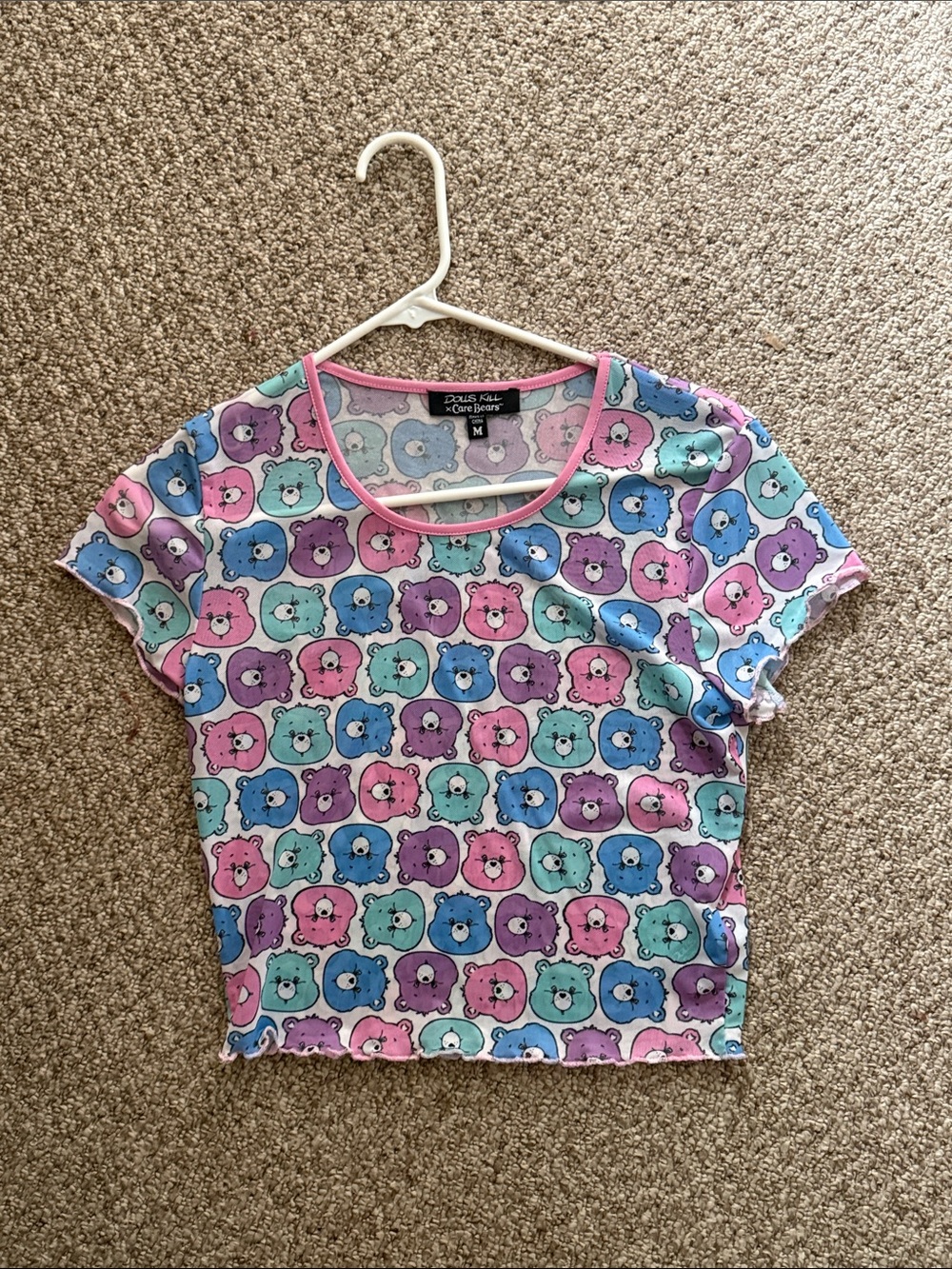 Care Bear mesh top